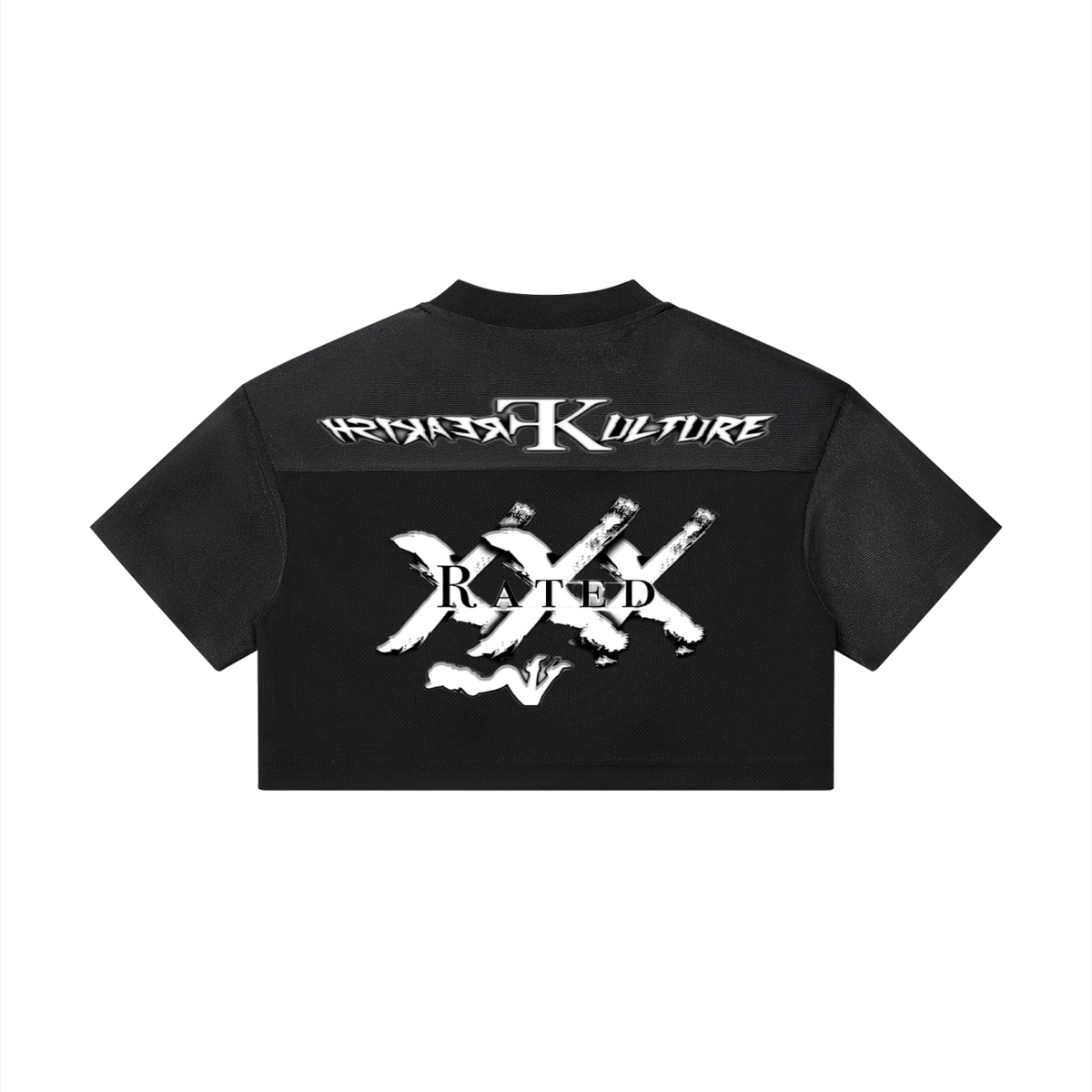 Women’s Cropped Paneled V-Neck Jersey