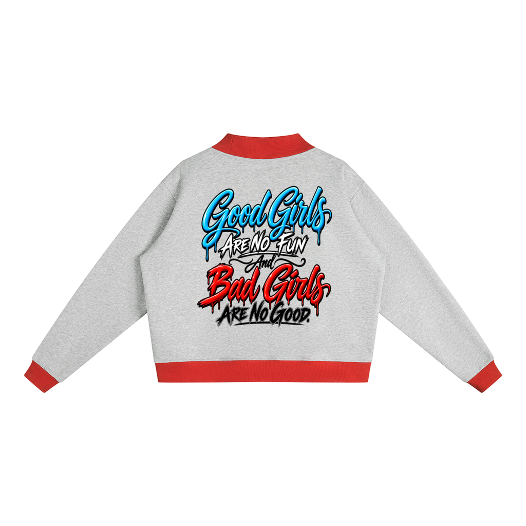 Women’s Mock Neck Crewneck Sweatshirt