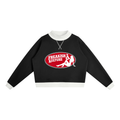 Women’s Mock Neck Crewneck Sweatshirt