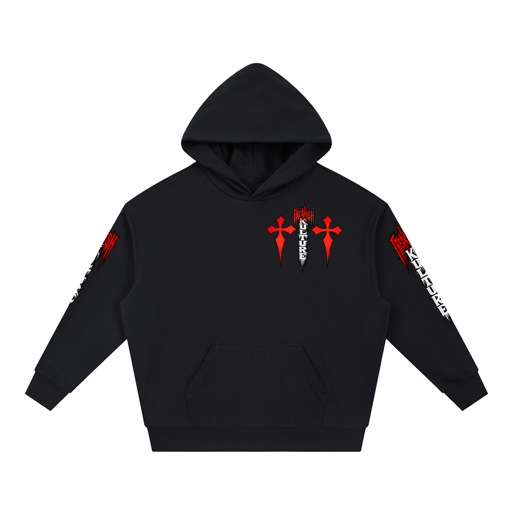 Essential Boxy Heavyweight Drop-Shoulder Hoodie – Freakish Kulture